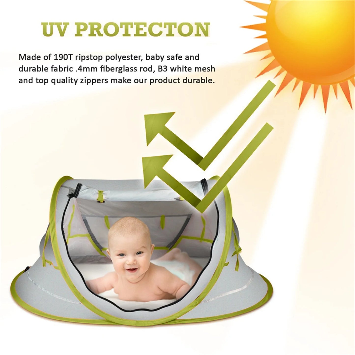 Yobooom Pop-Up Beach Tent.