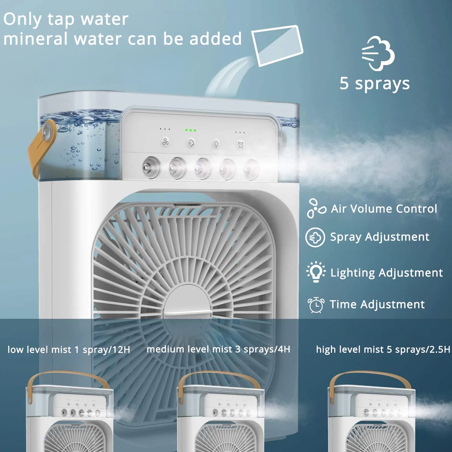 CoolMist Mini AC – Quiet, Compact, Powerful