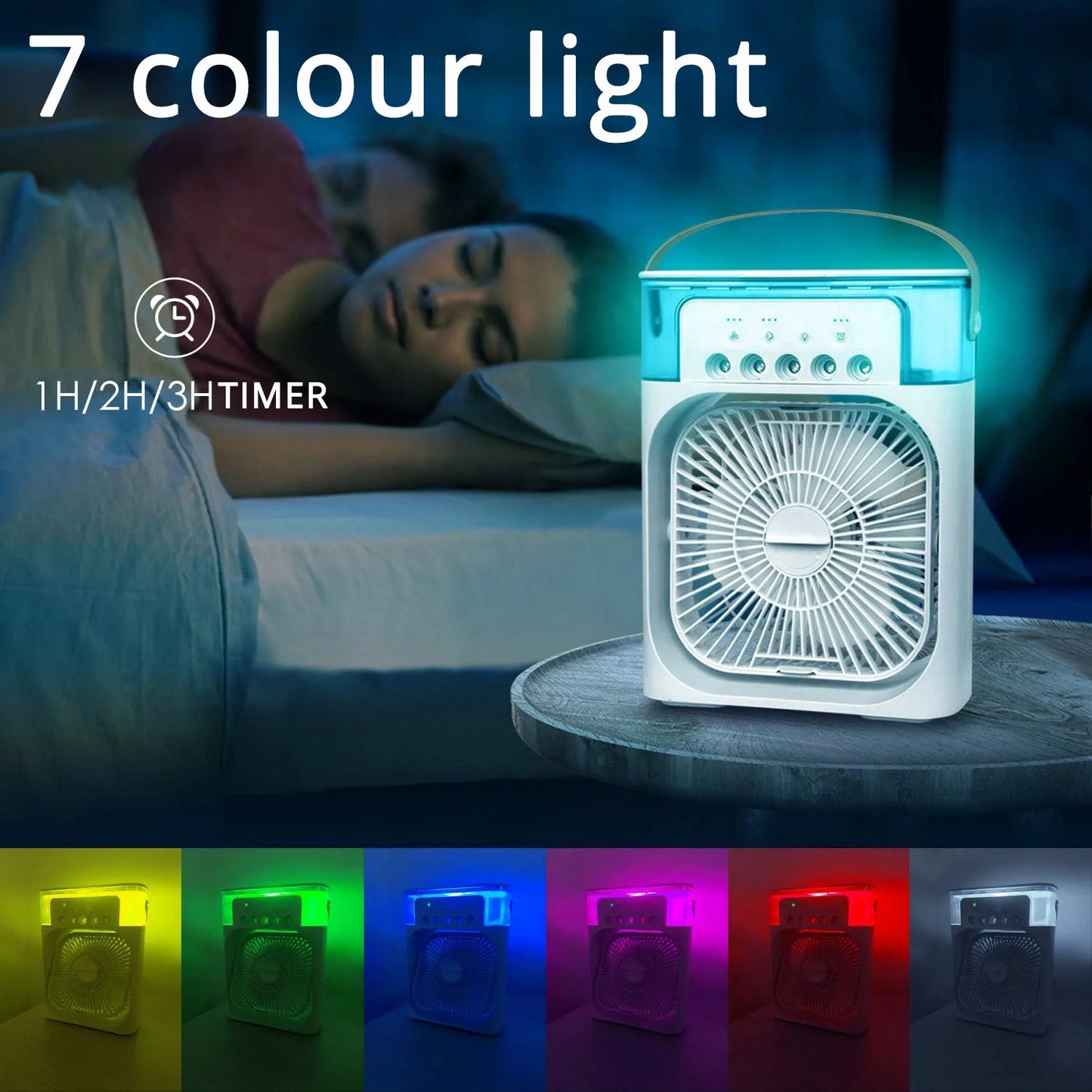 CoolMist Mini AC – Quiet, Compact, Powerful