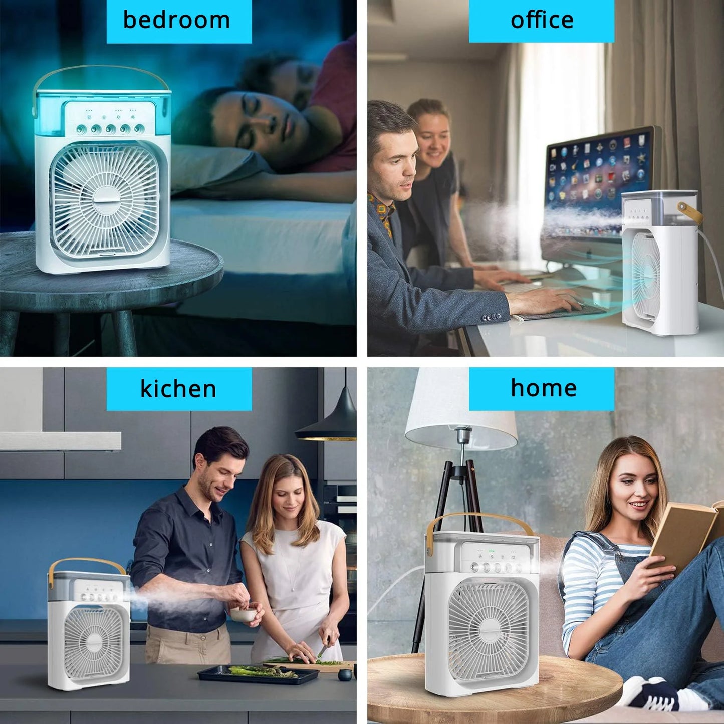 CoolMist Mini AC – Quiet, Compact, Powerful