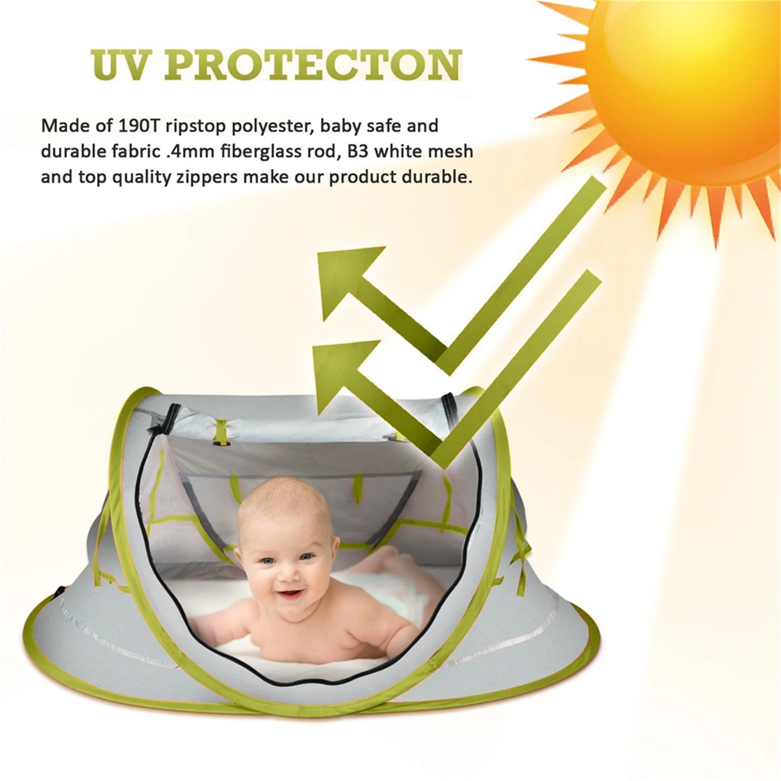  Yobooom Pop-Up Beach Tent.