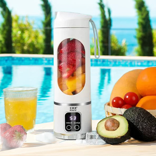 Portable Smoothie Blender Bottle